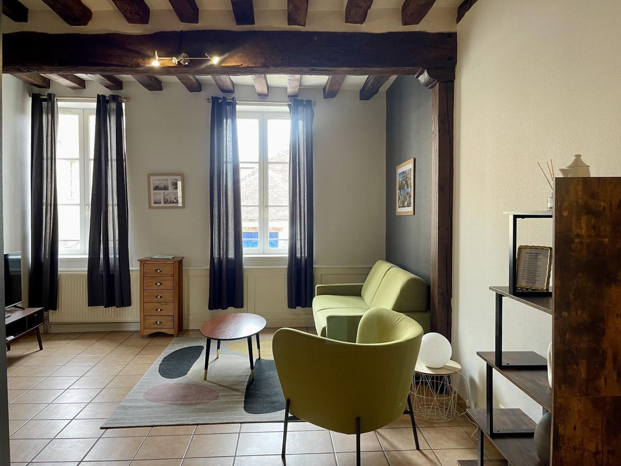 Appartement Le Coche D'Eau Auxerre Les Quais Exterior foto