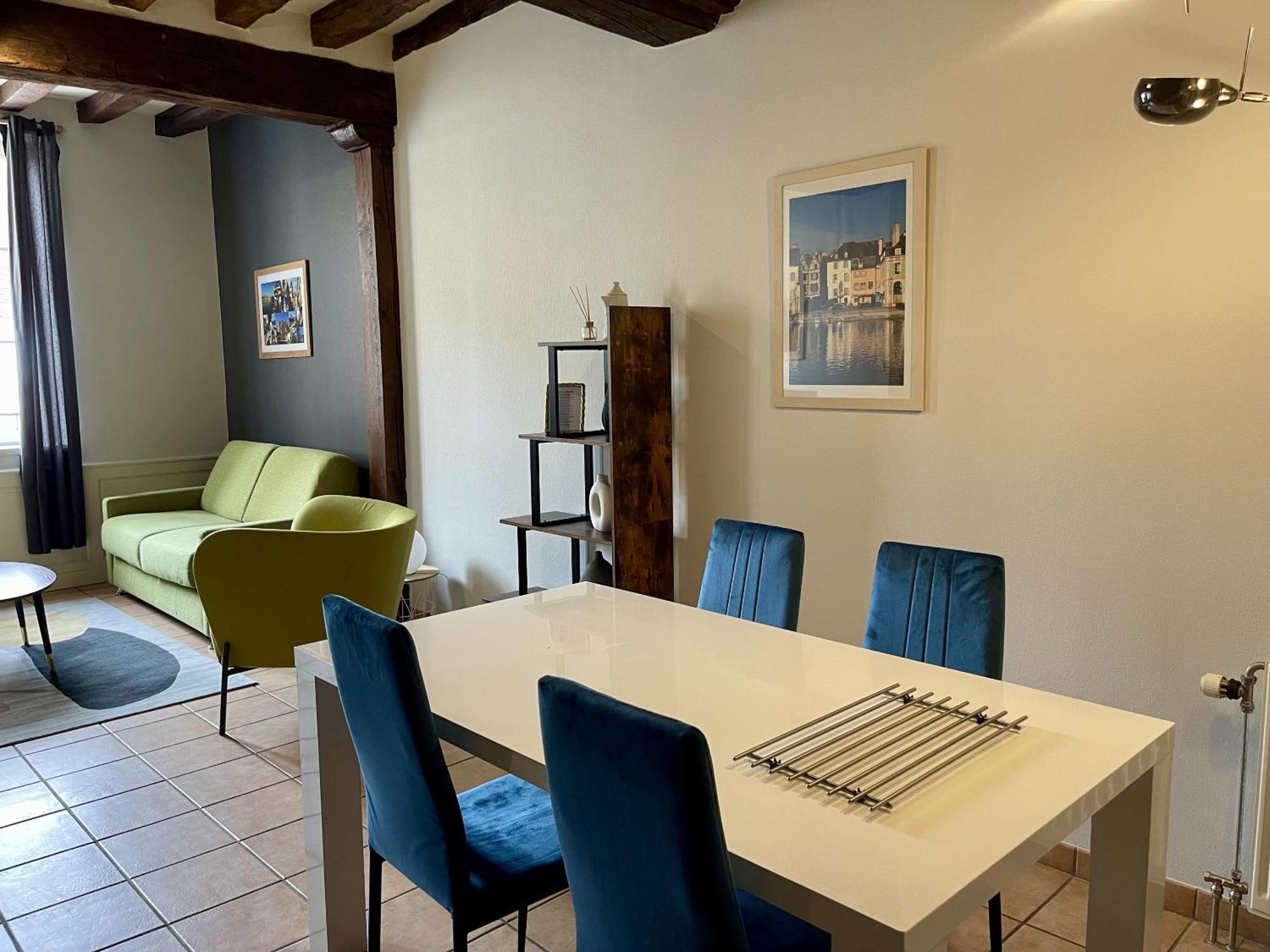 Appartement Le Coche D'Eau Auxerre Les Quais Exterior foto